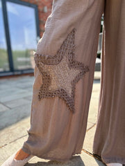 Mocha Sequin Star Co-Ord Taryn