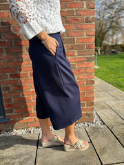 Navy Culottes Chloe