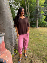 Rose Barrel Leg Joggers Clarice