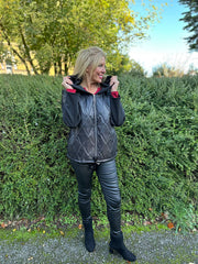 Black Quilted Jacket Lucia