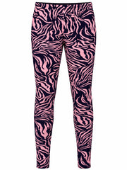 Rose Tiger Print Leggings