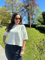 Lime Stripe Top Katie
