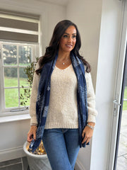 Stone Cosy Knit Beverley