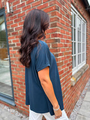 Navy Tee Frances