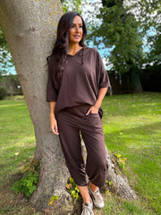 Chocolate Barrel Leg Joggers Clarice