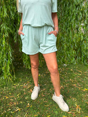 Mint Soft Towelling Set Adriana