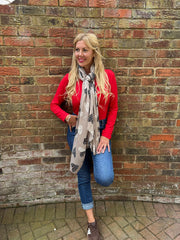 Red Super Soft Round Neck