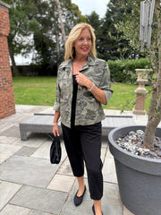 Khaki Camo Jacket Marley