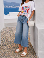 White Sealife Tee Sally