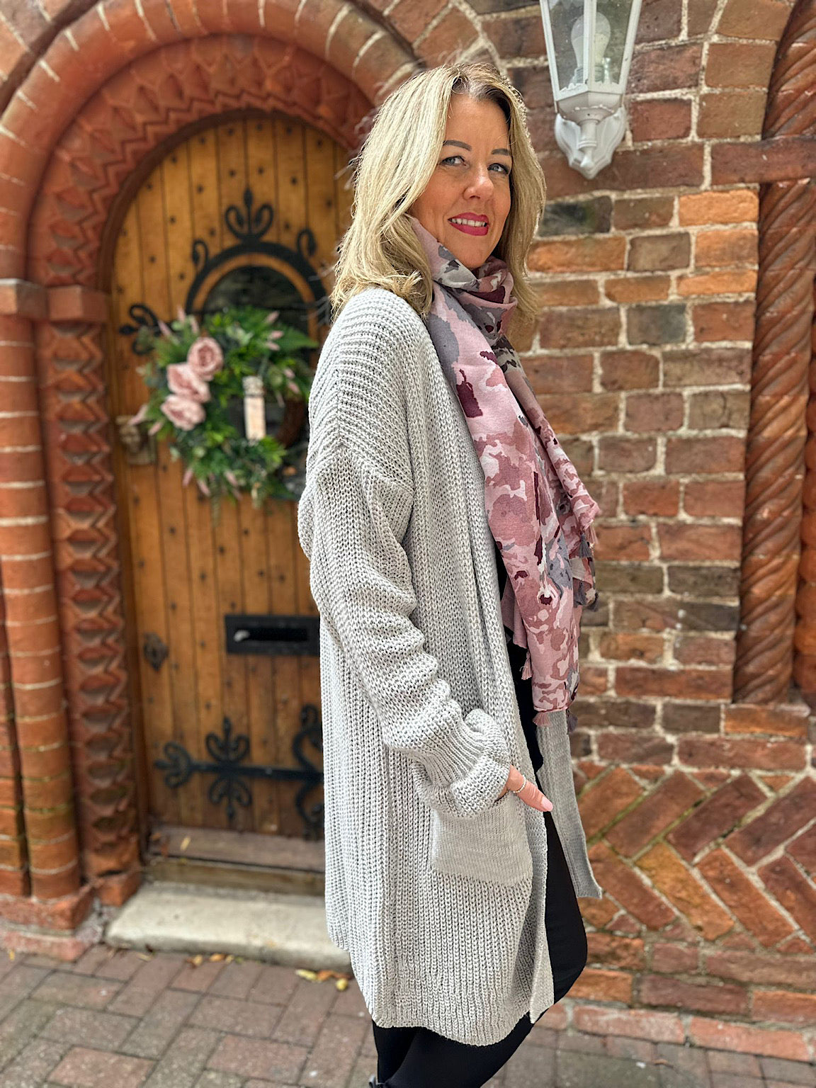 Flute sleeve cardigan 2025