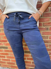 Navy Camo Magic Trousers