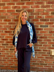 Navy Soft Comfort Sweatshirt Esme