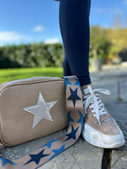 Camel Star Crossbody Bag