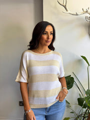 Stone Stripe Knit Luna