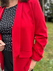 Red Take You Anywhere Jacket