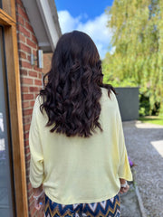 Lemon Soft Fine Knit Doreen