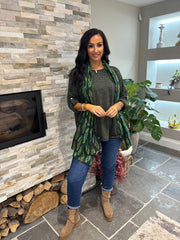 Khaki Marl Two Piece Fine Knit Danni