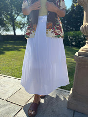 White Maxi Skirt Everly