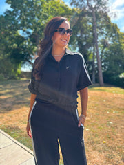 Black Two Stripe Co-Ord Nikki