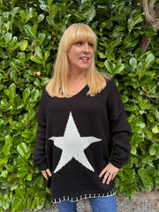 Black Star Knit Evelyn