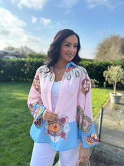 Pink Nucleus Printed Shirt Lucia