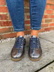 Silver Darcie Trainers