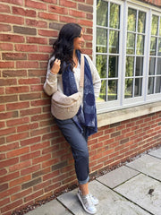 Stone Open Collar Jumper Rhea