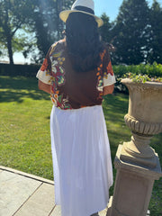 White Maxi Skirt Everly