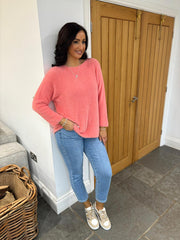 Coral Super Soft Knit Aurora