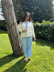 Stone Premium Embroidered Jacket Savannah