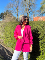 Lipstick Pink Take You Anywhere Jacket
