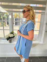 Denim Designer Inspired Sports Dress Carrie