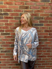 Mocha Soft Touch Aboriginal Knit Ava