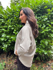 Stone Diamante Hoodie Kylie