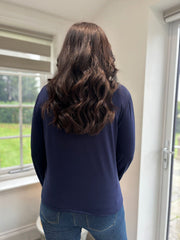 Navy Super Soft Roll Neck