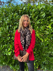 Red Take You Anywhere Jacket