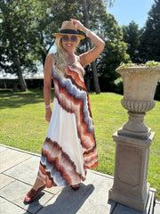 Stone Marble Tide Dress Odette