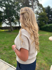Stone Ribbed Detail Knit Petra