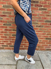 Navy Essential Joggers Stella