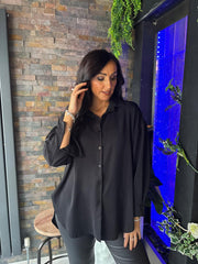 Black Long Sleeve Blouse Melissa