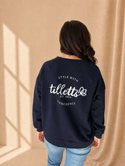 Navy The Tilletts Sweatshirt