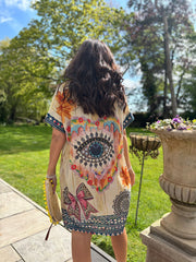Frida kahlo Shimmer Dress Harriet