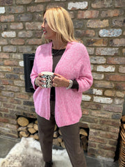 Pink Edge Top Edge Cardi Lynn