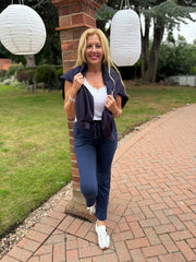 Navy Basic Reema Joggers 2