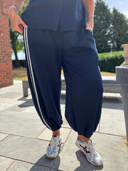 Navy Stripe Leisure Set Billie