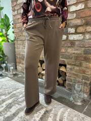Mocha Wide Leg Jogger Alice