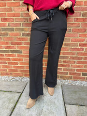 Black Wide Leg Magic Trousers