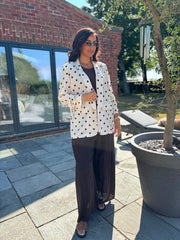 Stone Polka Dot Take You Anywhere Jacket