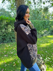 Premium quilted hoodie outlet