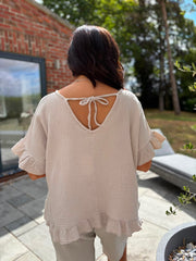 Stone Bubble Cotton Top Kimberly